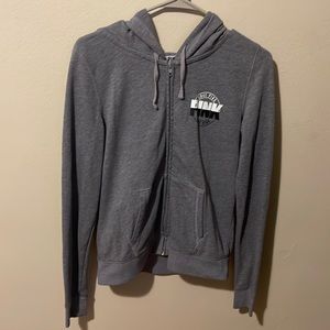 VS Pink gray sweater size medium